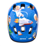 Kinderfahrradhelm Meteor KS06 XS 44-48 cm Space