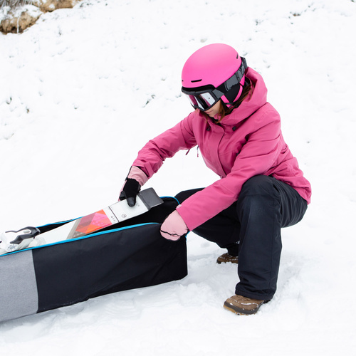 Ski set Meteor Norse grey/black