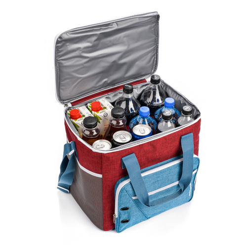 Cooler bag Meteor Frosty 30 l red/blue