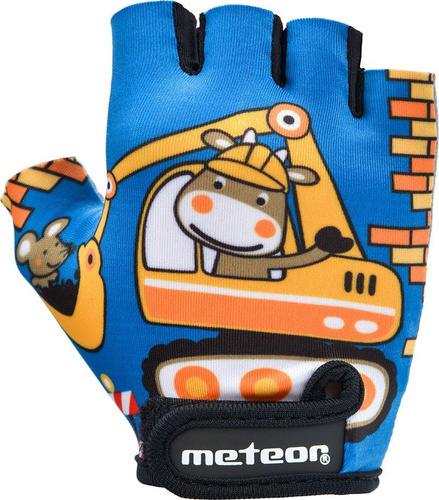 Meteor Kids XS Builder cycling gloves
