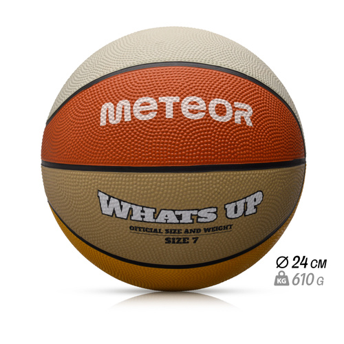 Basketball Meteor What's up 7 orange/beige