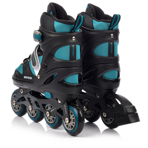 Rolki Meteor L 38-41 Rox turkusowy