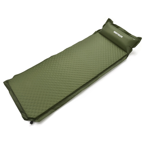 Self inflating mat Meteor 188×66×3,8 cm green