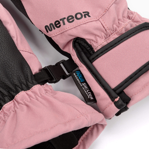 Winterhandschuhe Meteor Hazy S pink/schwarz