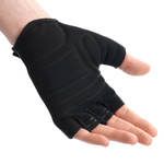 Bike gloves Meteor MX10 M black/grey