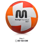 Piłka ręczna Meteor Nuage junior 1 pomarańczowy/czerwony