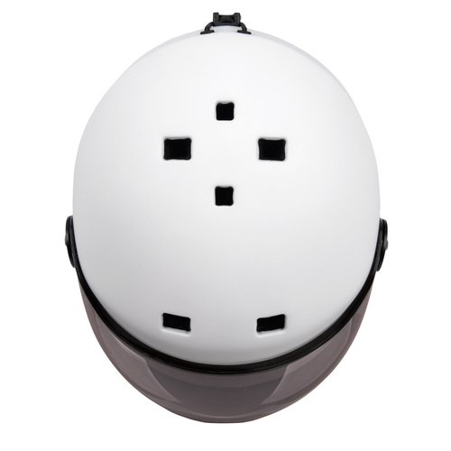 Skihelm Meteor Falven M 55-58 cm weiss