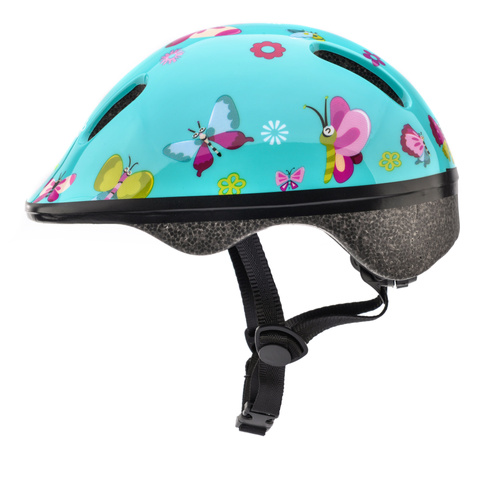 Kinderfahrradhelm Meteor KS06 S 48-52 cm Schmetterlinge