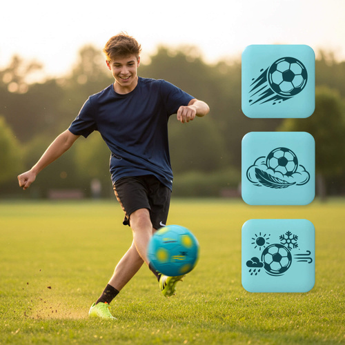 Meteor Football FBX 4 blau