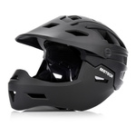 Fullface-Fahrradhelm Meteor Hydra L 58-61 cm schwarz