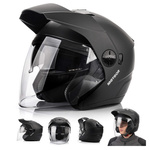 Kask motocyklowy Meteor Hekato L 59-60 cm czarny