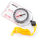 Compass Meteor semicircular with ruler