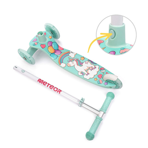 Dreirad-Roller Meteor Funny mint