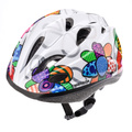 Kids bike helmet KS07 M 52-56 cm Colorful Flowers