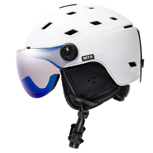 Skihelm Meteor Glide M 55-58 cm weiß