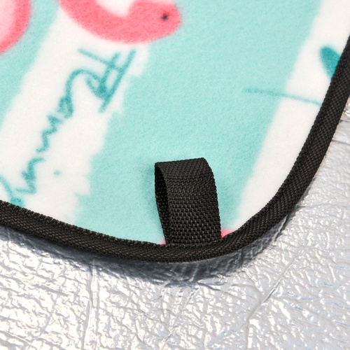 Picnic Blanket Meteor 2XL 200x200 cm Flamingos