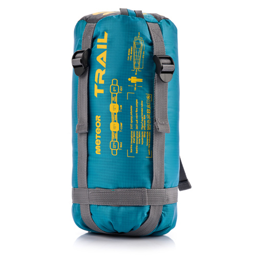 Meteor sleeping bag Trail blue/gray