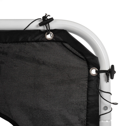 Meteor Football Goal with Target Mat 240x170x80 cm