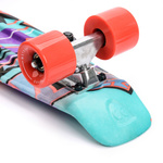 Skateboard Meteor Mehrfarbig Graffiti