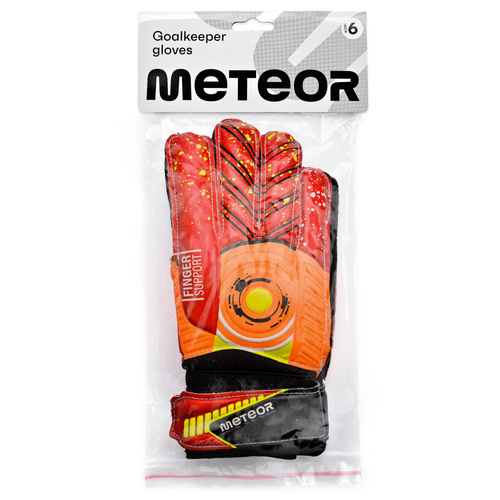 Goalkeeper gloves Meteor Defence 7 black