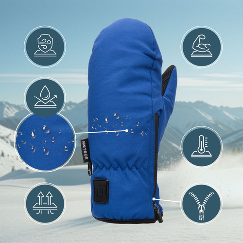 Winter gloves Meteor Orel XS navy/black