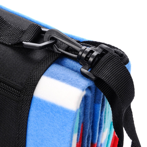 Picnic Blanket Meteor L 120x135 cm navy/red/white