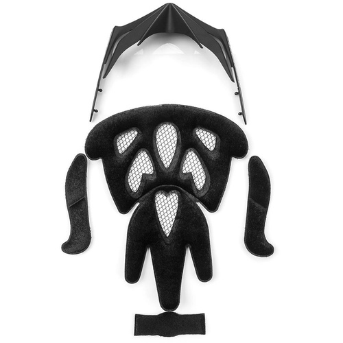 Meteor Fahrradhelm MV29 Unrest L 58-61 cm schwarz/weiß