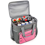 Meteor Frosty 30 l Thermosack rosa/grau melange