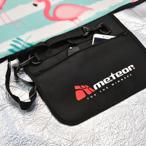 Picnic Blanket Meteor 2XL 200x200 cm Flamingos