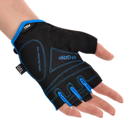 Fahrradhandschuhe Meteor Gel GX30 L blau