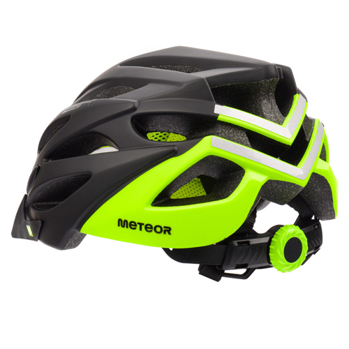 Fahrradhelm Meteor Marven M 55-58 cm schwarz/grün