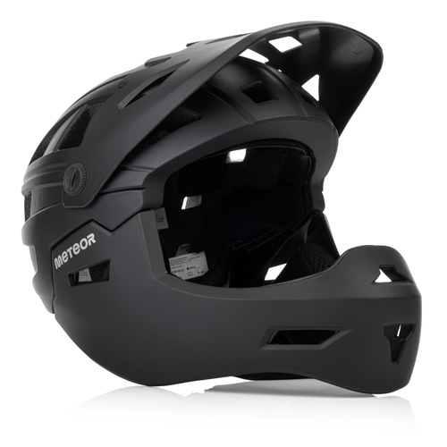 Kask rowerowy full-face Meteor Hydra S 51-55 cm czarny