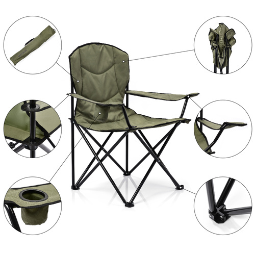 Meteor Hiker folding chair olive