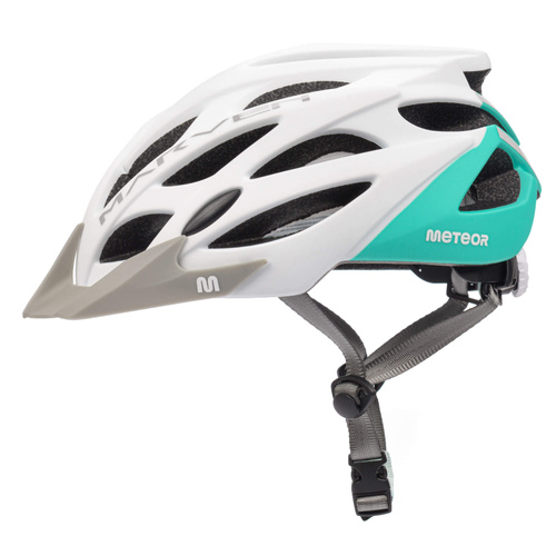 Kask rowerowy Meteor Marven S 52-56 cm biały/miętowy