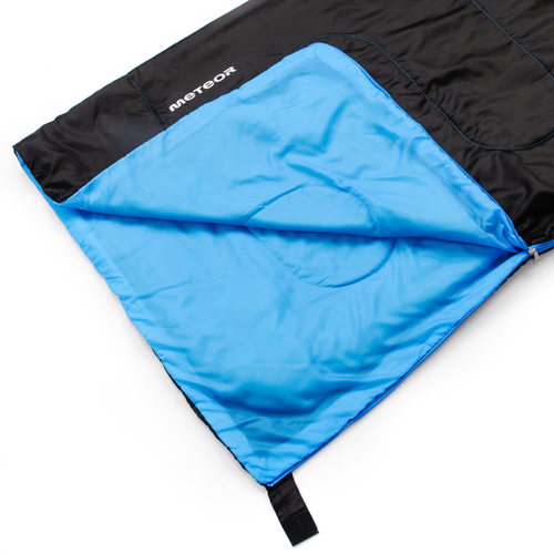 Schlafsack Meteor Dreamer R blau/schwarz