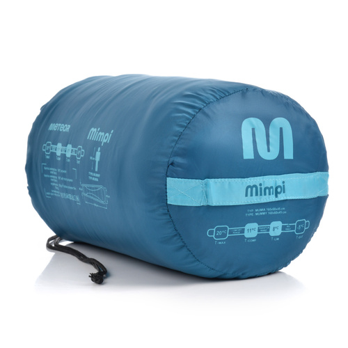 Meteor Mimpi sleeping bag petrol blue/blue