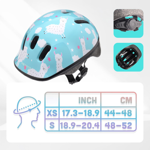 Kask rowerowy dla dzieci Meteor KS06 XS 44-48 cm Alpacas