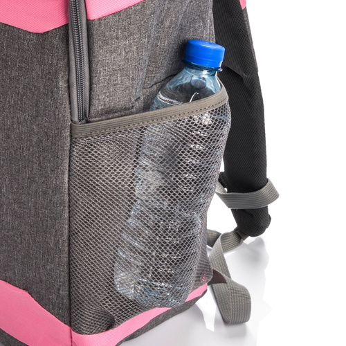 Meteor Arctic 20 l Thermorucksack rosa/grau melange
