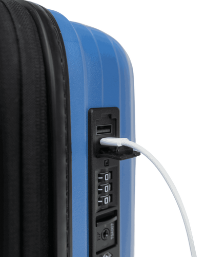 Swissbags Echo cabin case 55 cm ocean blue