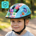 Kids bike helmet KS06 XS 44-48 cm Happy Monsters