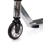 Meteor Edge Tretroller silber