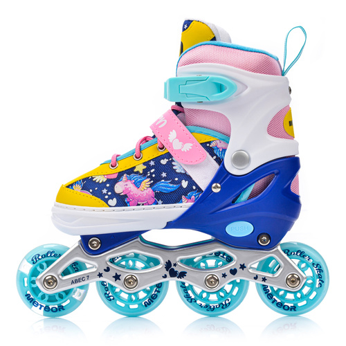 Rolki 4w1 Meteor L 38-41 Unicorn