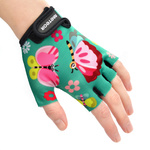 Fahrradhandschuhe Meteor Kids M Schmetterlinge