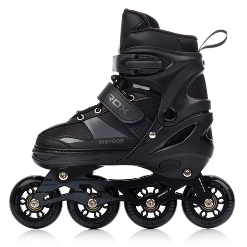 Meteor Rox M Rollerskates 34-37 schwarz