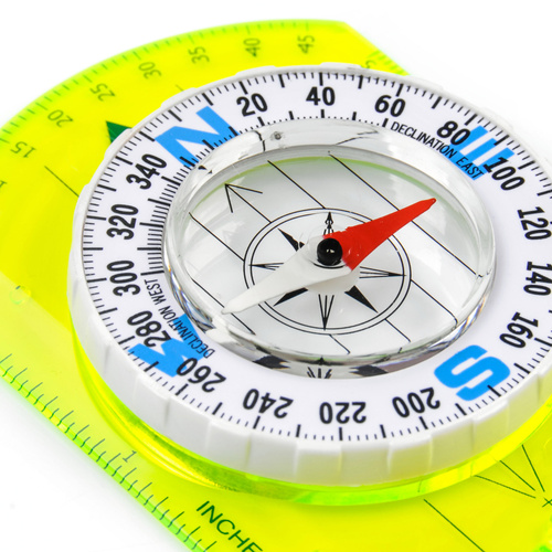 Compass Meteor with ruler, white disc
