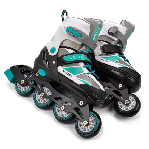 Rolki Meteor L 38-41 Rox miętowy