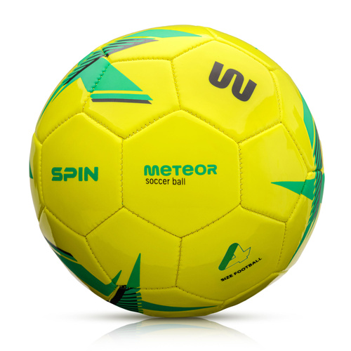 Fußball Meteor Spin 4 gelb