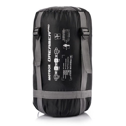Meteor Dreamer Pro R Schlafsack schwarz