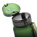 Sports water bottle Meteor 650 ml dark green