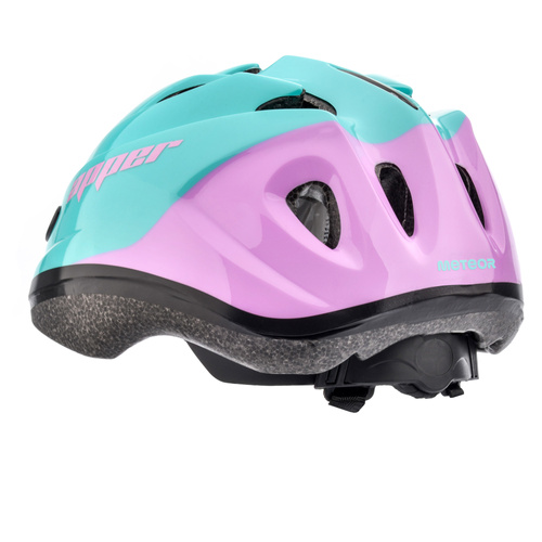 Kids bike helmet KS07 S 48-52 cm Apper mint/pink